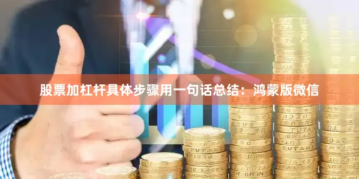 股票加杠杆具体步骤用一句话总结：鸿蒙版微信